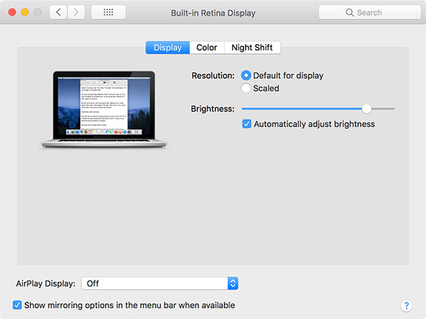 Mac에서 Airplay 활성화