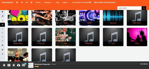 Grooveshark Unblocked Music Site