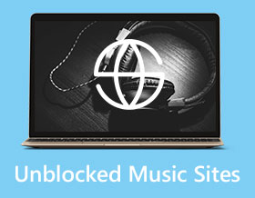 Gedeblokkeerde muzieksites