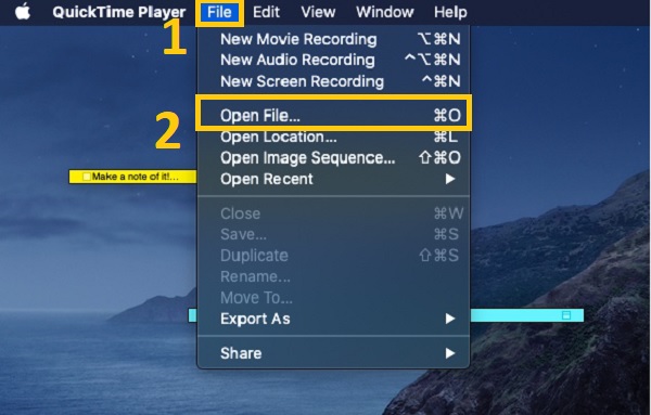 Add Files QuickTime