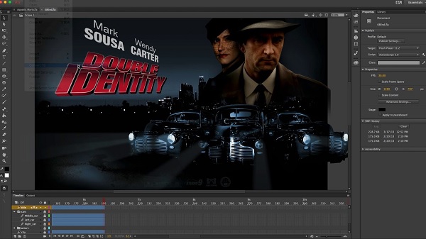 Adobe Animer Convertir Flash en HTML5