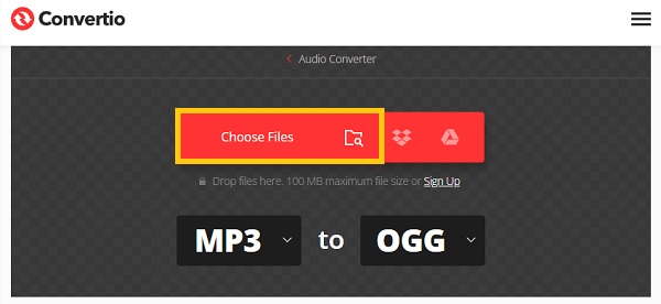 Convertio Choose Files