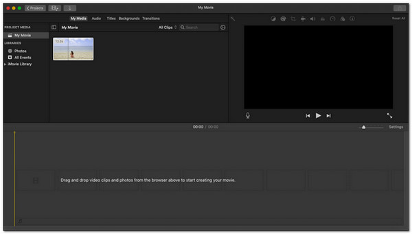 Rifinitore video iMovie