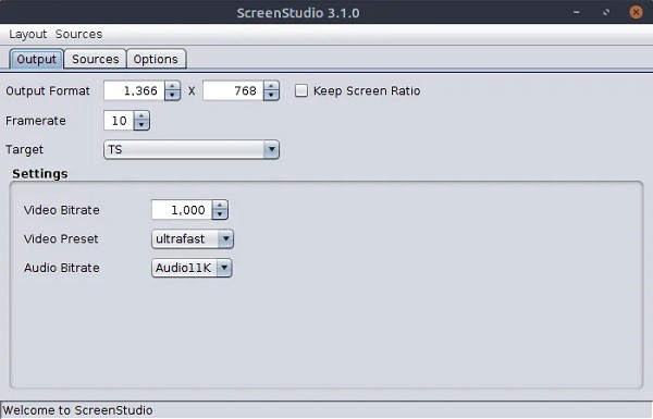 Screen Studio Linux מקליט מסך