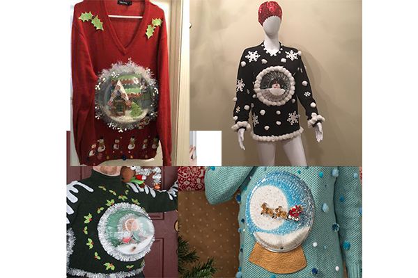 Snow Globe Ugly Christmas Sweater