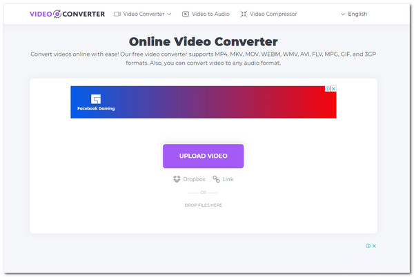 VideoConverter Last opp filer