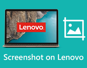 Snímek obrazovky na Lenovo