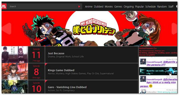 AnimeHeaven Anime webhely