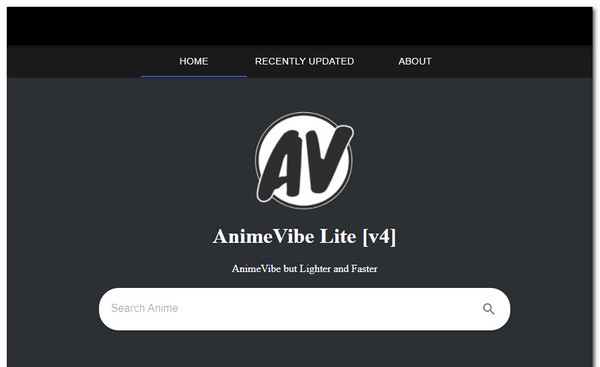Site-ul AnimeVibe Anime