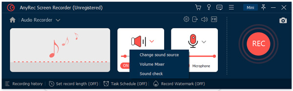 Change Audio Source