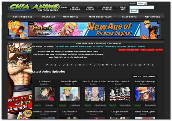 Chia-Anime-website