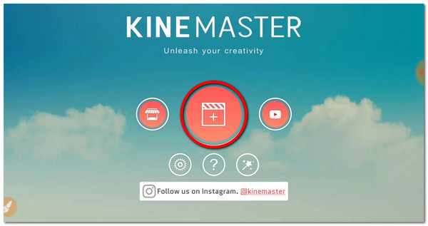 Utwórz nowy KineMaster