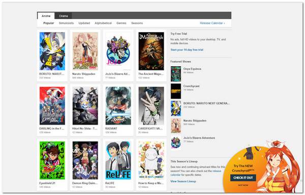 Crunchyroll AnimeDao Alternativa