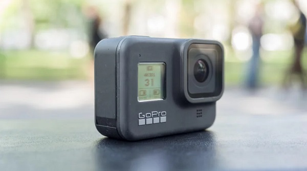 Czarny obraz GoPro Hero8
