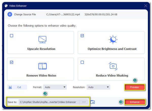 Prévisualiser et enregistrer les vidéos éditées