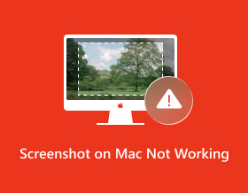 Captura de tela no Mac não funciona