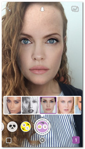 Snapchat aplikacija za zamjenu lica
