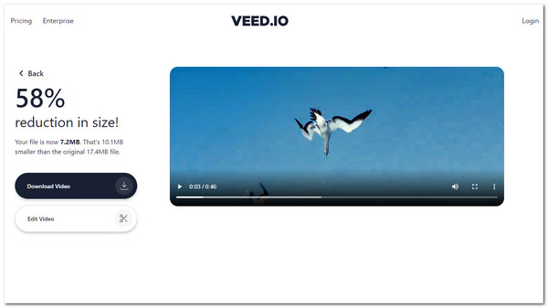 Veed Comprimeer MP4-video's online