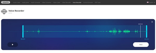 123 Uygulamalar Çevrimiçi Ses MP3 Kaydedici