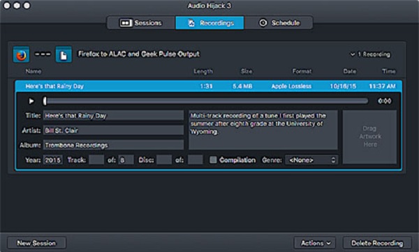 Audio Hijack MP3-opptaker