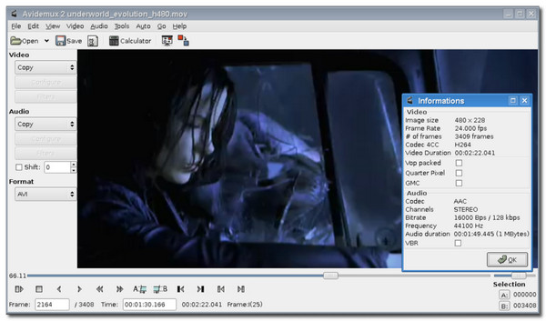 Avidemux Video Quality Enhancer