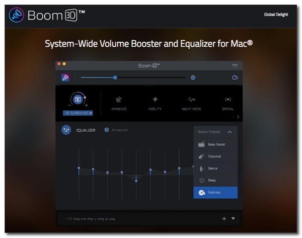 Aprimorador de áudio Boom3D