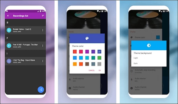 MP3-tallennin Android