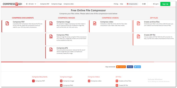 Online Convert Compressor za Discord