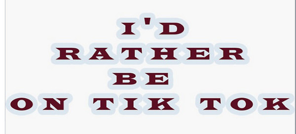 Adesivi Qoute su TikTok