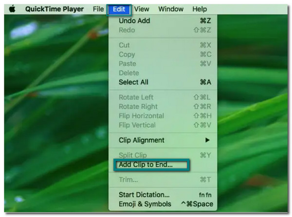 QuickTime Hang hozzáadása a videóhoz