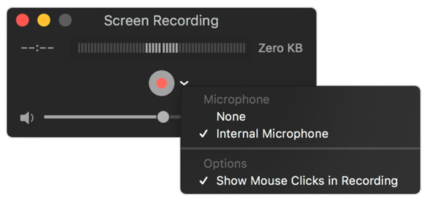 Software di acquisizione video QuickTime