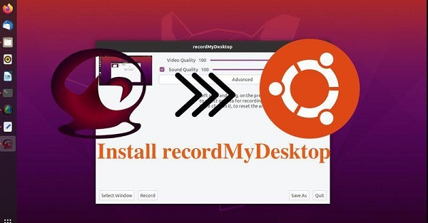 Record My Desktop Video Capture -ohjelmisto