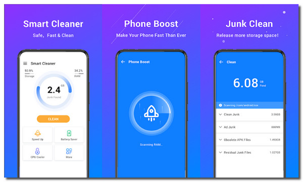 Trình tăng cường trò chơi Smart Phone Cleaner