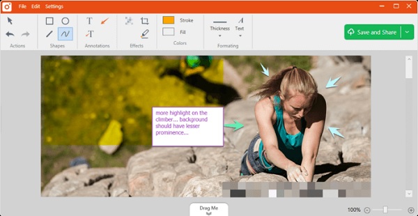 Software di acquisizione video Tiny Take