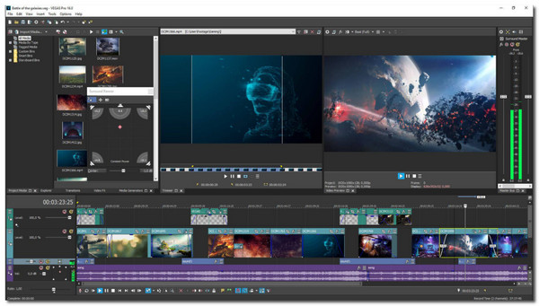 Améliorateur de qualité vidéo Vegas Pro