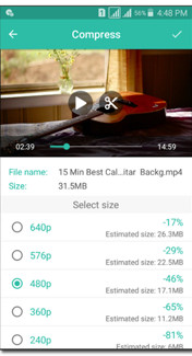 비디오 압축기 및 변환기 Android