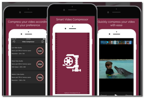 Compressore video Ridimensiona i video per Instagram