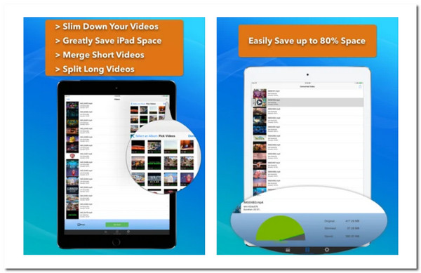 Video Slimmer Reducir el tamaño del video