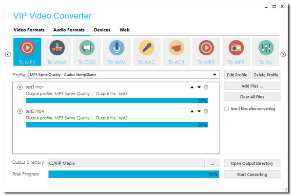 VIP Video Converter MP3 kompresor