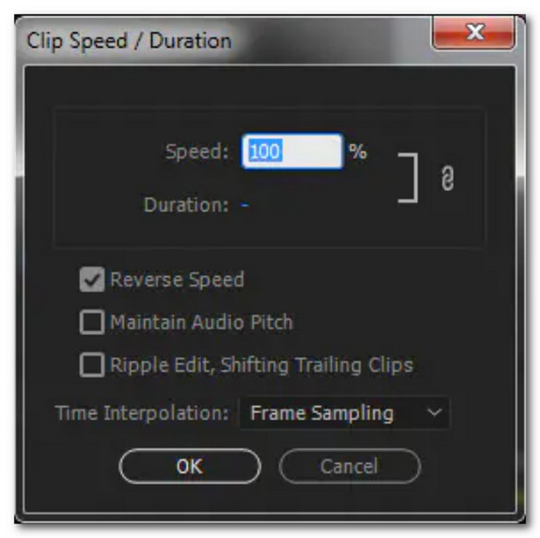Adobe Reverse Speed