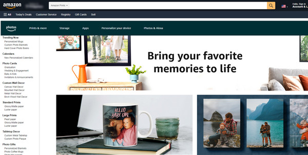 Phóng to ảnh Amazon