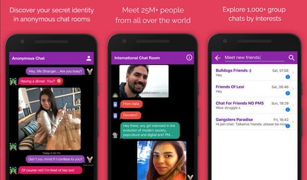 Anonyme Chatrooms Videochat Fremde Apps