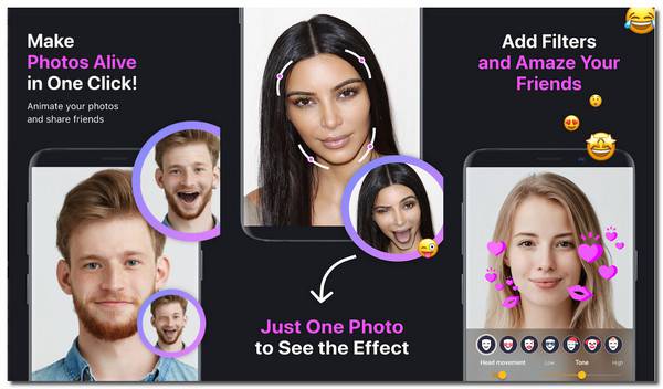 تطبيق AnyFace DeepFake