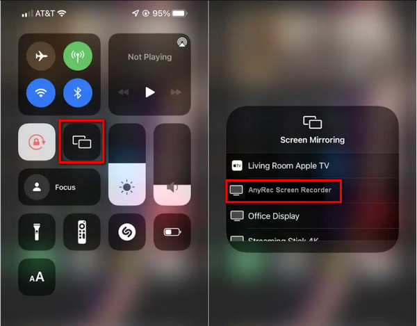 AnyRec iPhone Screen Mirroring