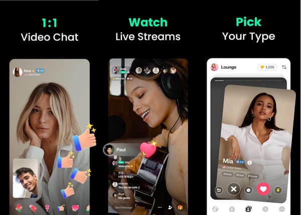 Azar-Video-Chat mit fremden Apps