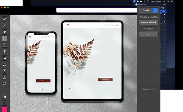 CloudApp Snip auf dem Mac