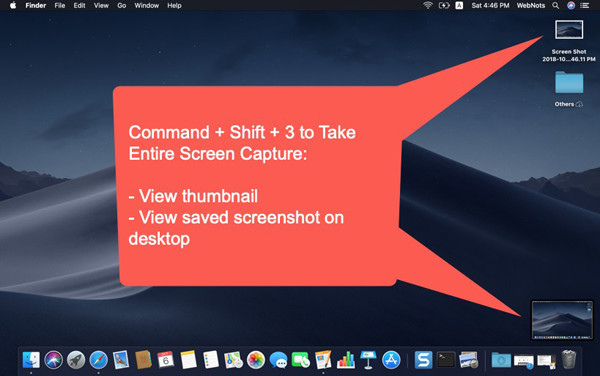 Command Shift 3 Mac Screenshot Genvej