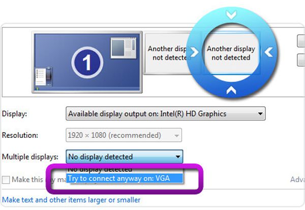 Configuración de pantalla