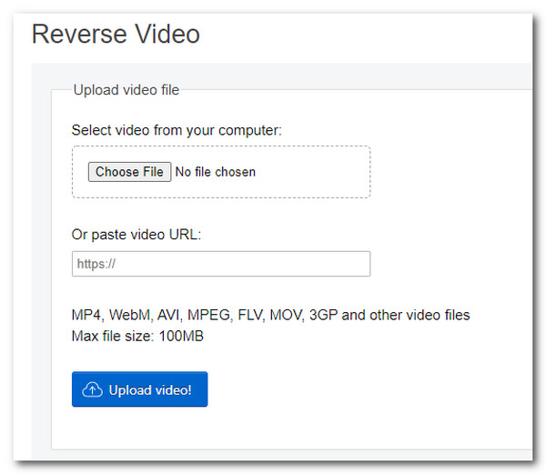 EZGIF Online Video Reverser