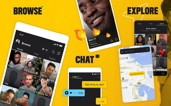 Chat vidéo gay gratuit Grindr